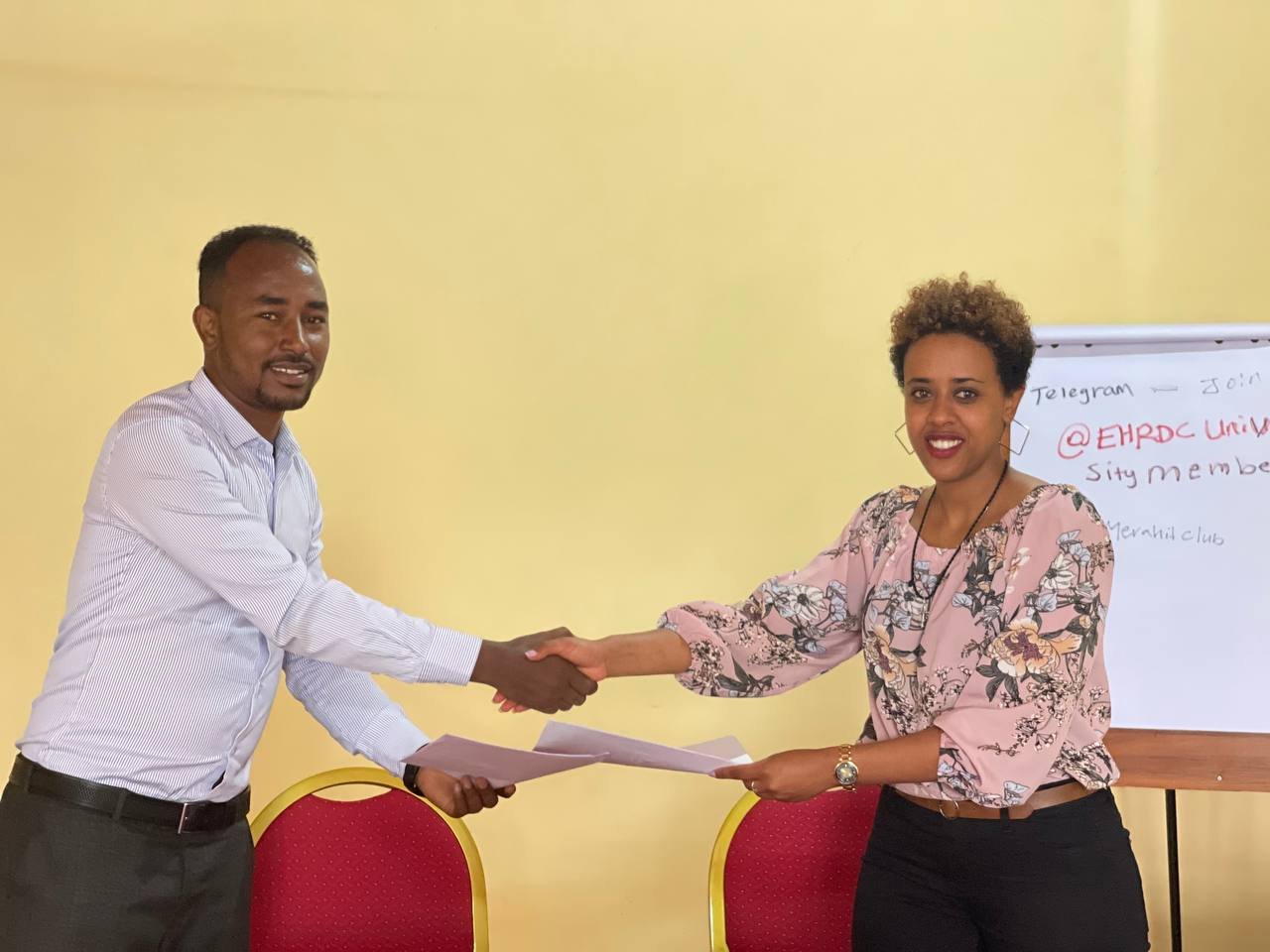 EHRDC Officially signed a Memorandum of Understanding with Jimma University School of Law